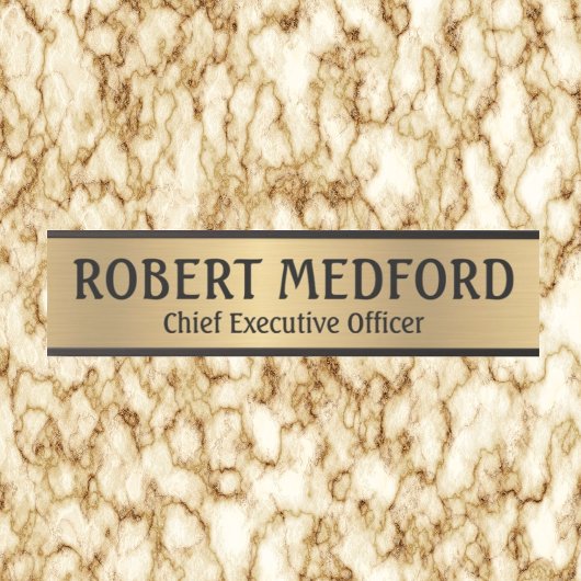 Bord voor de moderne goudhandmatige, professionele deurbordje