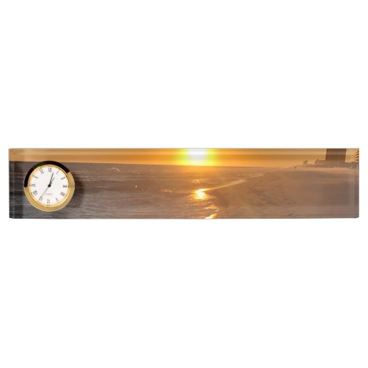 Bord voor de soonsondergang naambordje (Voorkant)