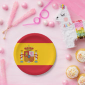 Bord voor de Spaanse vlag (Feest)