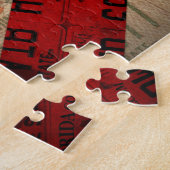 Bord voor de vlag van Florida State Flag License A Legpuzzel (Zijkant)