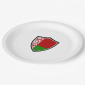 Bord voor de vlag van Wit-Rusland (Gekanteld)
