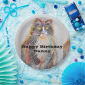 Bord voor driedaagse Waterverf van Tuxedo Cat (Feest)