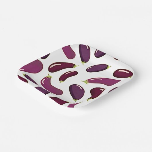 Bord voor drukwerk van Eggplant (Gebogen)