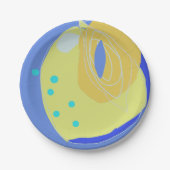 Bord voor expressieve cirkelvormig papier (Voorkant)