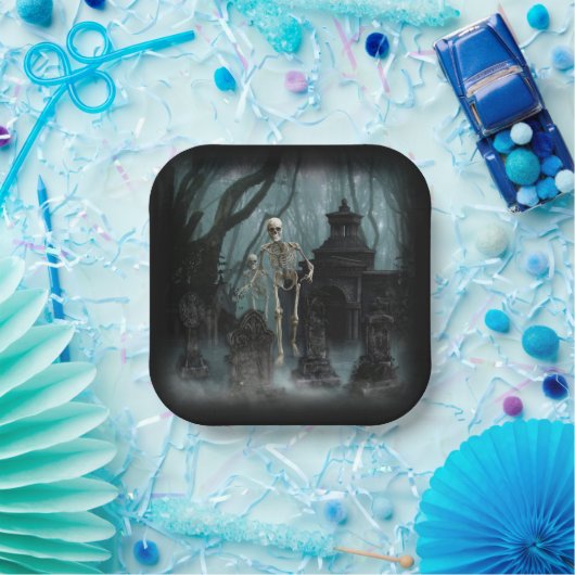 Bord voor gehakt skelet (Feest)