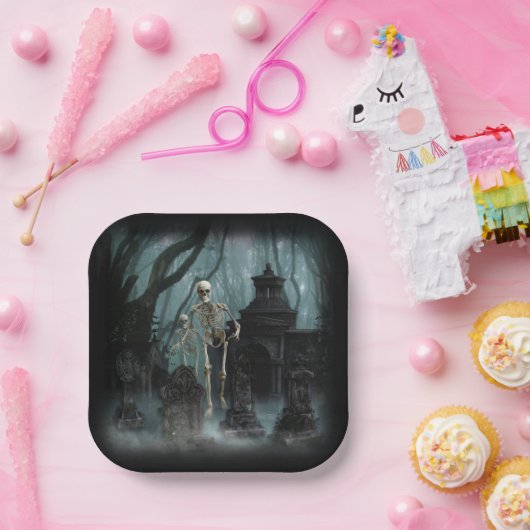 Bord voor gehakt skelet (Feest)