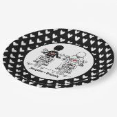 Bord voor gepersonaliseerd biker Wedding Party-voe (Gekanteld)