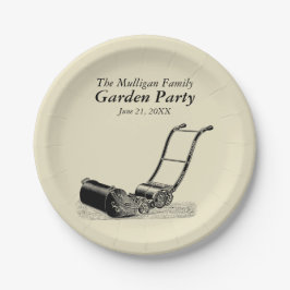 Bord voor  gezinshereniging van tuinpapier