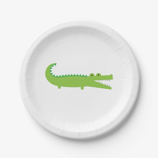 Bord voor groenboek Alligator (Voorkant)