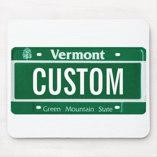 Bord voor groene licenties voor de bergen muismat (Voorkant)