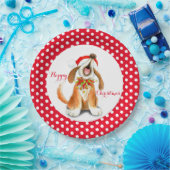 Bord voor Happy Kerstparty (Feest)