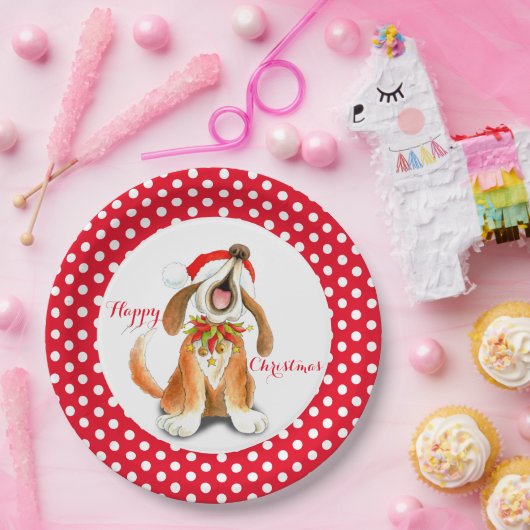 Bord voor Happy Kerstparty (Feest)