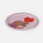 Bord voor harten en honden (Gekanteld)