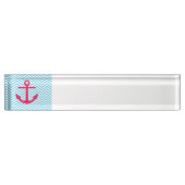 Bord voor hartenankernaam naambordje (Voorkant)