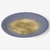 bord voor hemelsnaam middernacht goudmaanpapier (Gekanteld)