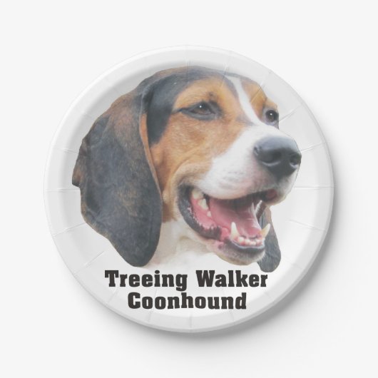 Bord voor het behandelen van Walker Coonhound Pape (Voorkant)