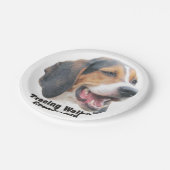 Bord voor het behandelen van Walker Coonhound Pape (Gekanteld)