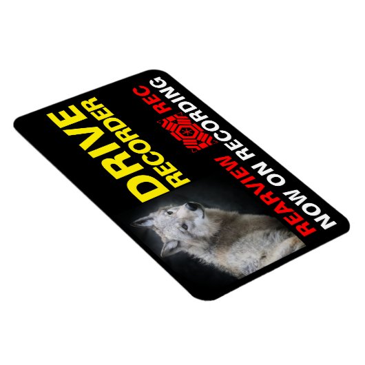 Bord voor het waarschuwen van het bestuurdersregis magneet (Rechterzijde)