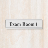 Bord voor het wijzigen van de naam van de deur deurbordje (Voorkant)