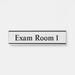 Bord voor het wijzigen van de naam van de deur deurbordje