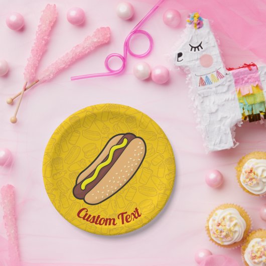 Bord voor hotdog-papier (Feest)