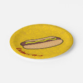 Bord voor hotdog-papier (Gekanteld)
