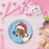 Bord voor kerstcadeaupapier met Walker Coonhound P (Feest)