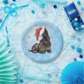Bord voor kerstcadeaupapier voor Schotse terrier (Feest)