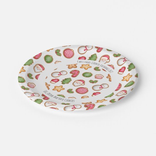 Bord voor kerstkoekjeswisselpapier (Gekanteld)