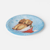 Bord voor kerstpapier met lange adem (Gekanteld)