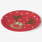 Bord voor kerstrendierfeesten (Gekanteld)