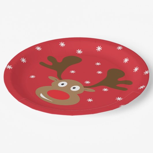 Bord voor kerstrendierfeesten (Gekanteld)