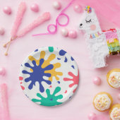 Bord voor kleurrijk papier (Feest)