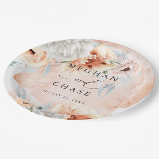 Bord voor koraalpapierpasta's van de partij (Gekanteld)