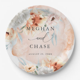 Bord voor koraalpapierpasta's van de partij