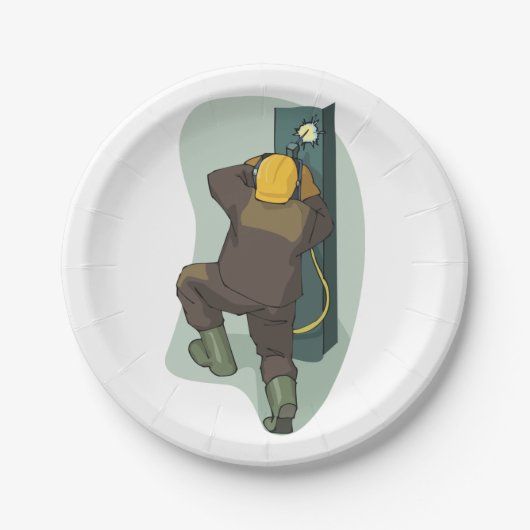 Bord voor lasmetaal voor industrieel gebruik (Voorkant)