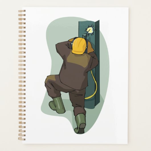 Bord voor lasmetaal voor industrieel gebruik planner (Voorkant)