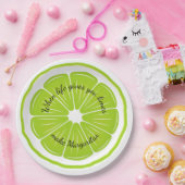 Bord voor limoen-ontwerppapier (Feest)