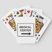 Bord voor medisch centrum pokerkaarten (Achterkant)