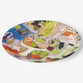 Bord voor mediterraan stille bioscoop 9 inch (Gekanteld)