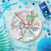 Bord voor metro in Washington DC (Feest)