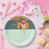 Bord voor modern, met een zomertijd gelijkgesteld  (Feest)