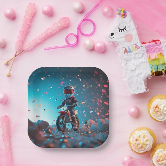 Bord voor motorpapier | Jongens Verjaardagsfeest (Feest)