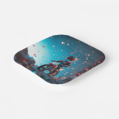 Bord voor motorpapier | Jongens Verjaardagsfeest (Gebogen)