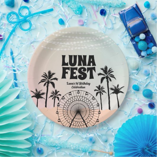 Bord voor muziekfestival van pasta (Feest)