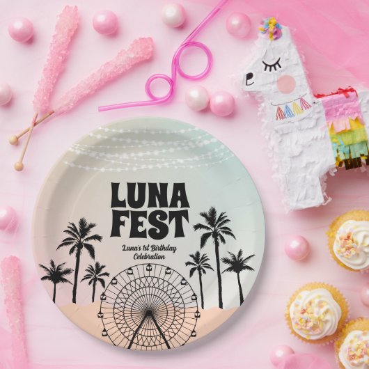 Bord voor muziekfestival van pasta (Feest)