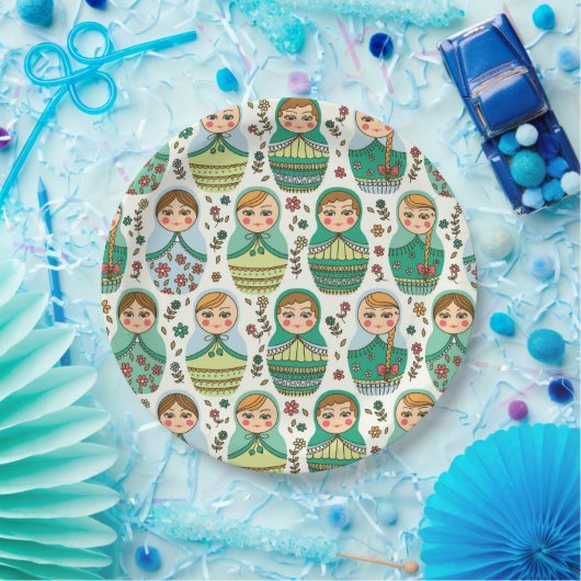 Bord voor nestend Doll Paper (Feest)