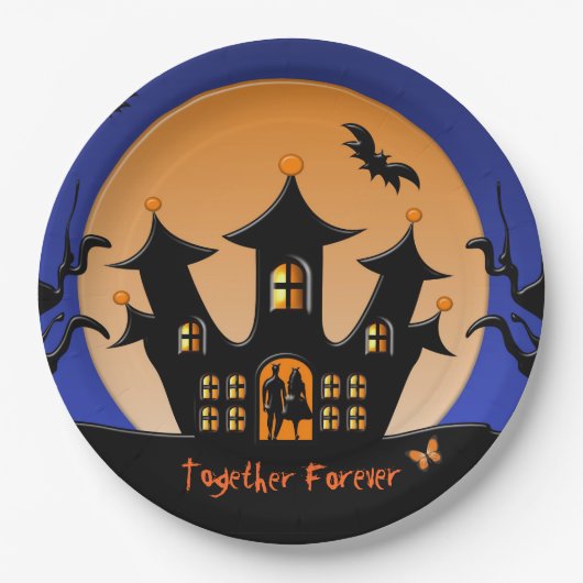 Bord voor ooit halloween papier (Voorkant)