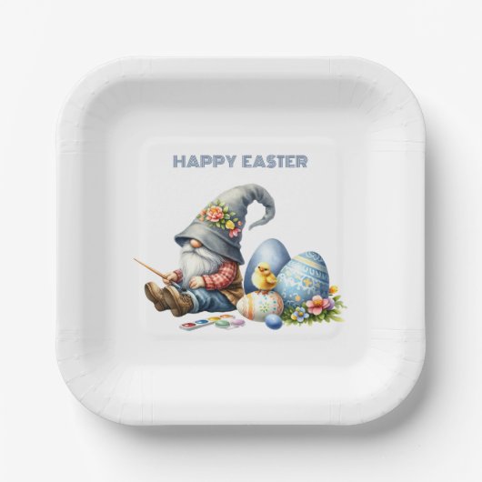 Bord voor paaspapier (Voorkant)