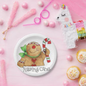 Bord voor "Raising Cane Gingerbrood Man Paper" (Feest)